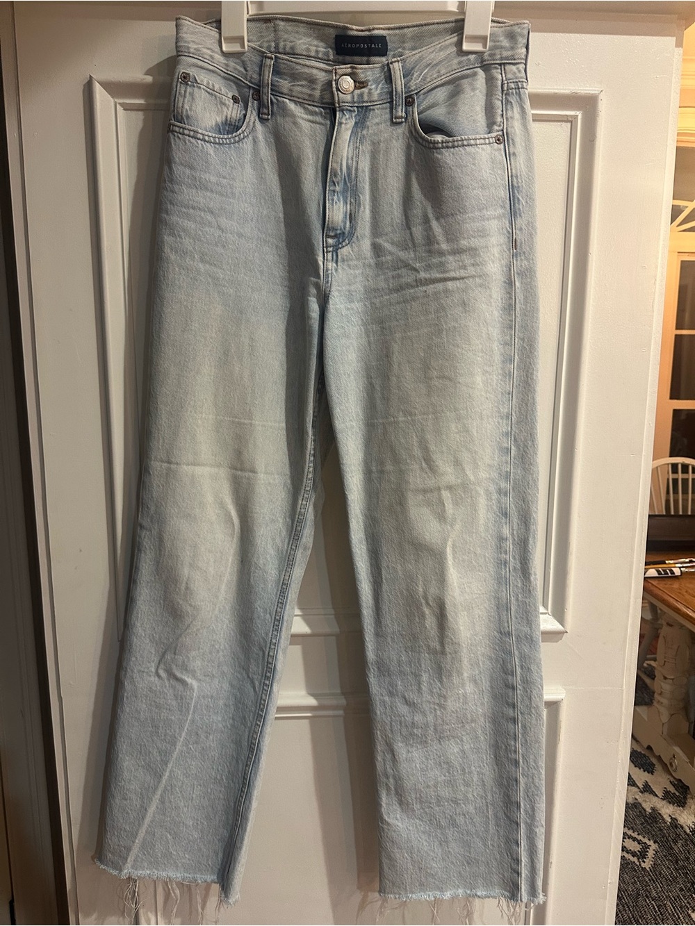Aeropostale Light Blue Straight Leg Jeans